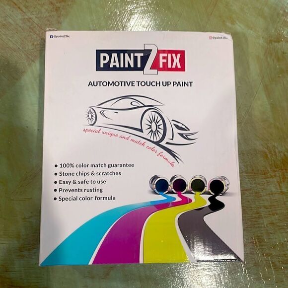 PAINT2FIX Touch Up Paint for Volvo -Black Sapphire Scratch and Chip Repair Kit. - Picture 3 of 6